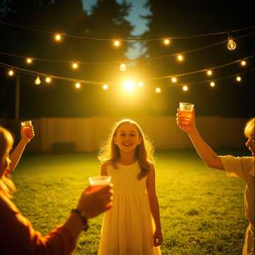 Backyard Birthday Glow cover art